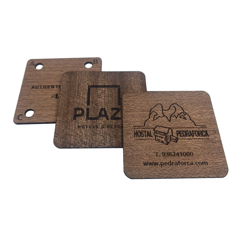 Etiqueta de Madera Personalizada